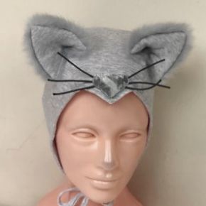 kaķis maskas cepure bērnu